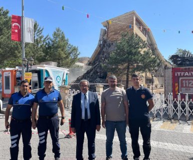 Avanos Eski Hükümet Konağında Yıkım Çalışmaları Başladı