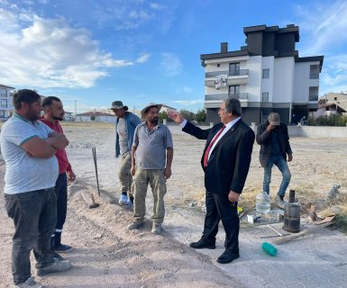 Belediye Başkanımız Sayın Mustafa Kenan Sarıtaş, belediyemiz tarafından ilçemiz genelinde sürdürülen çalışma alanlarını ziyaret ederek incelemelerde bulundu.
