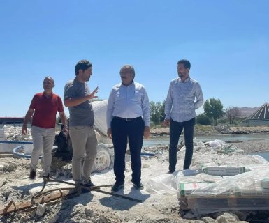 Belediye Başkanımız Mustafa Kenan Sarıtaş, restorasyon süreci devam eden Tarihi Taş Köprü’nün çalışmalarını yerinde inceledi.