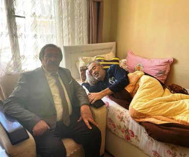 Belediye Başkanımız Sayın Mustafa Kenan Sarıtaş, hemşehrimiz Sn. Seyit Doğan’ı evinde ziyaret ederek geçmiş olsun dileklerini iletti.