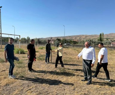 MHP Nevşehir Milletvekilimiz,Grup Başkanvekili Prof. Dr. Filiz Kılıç ve Belediye Başkanımız Mustafa Kenan Sarıtaş ile birlikte Avanos Hükümet Konağı binamızın temel işaretleme çalışmasını yerinde inceledi.