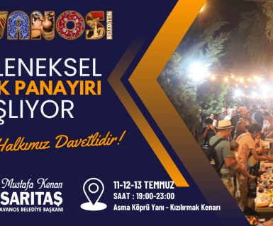 Geleneksel Halk Panayırımız Başlıyor Tüm Halkımız Davetlidir