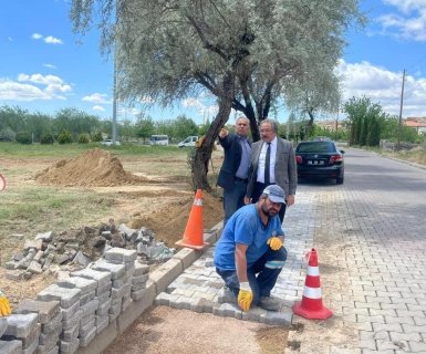 Başkanımız Yol Genişletme Çalışmalarını Yerinde İnceledi