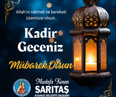 Kadir Gecemiz Mübarek Olsun