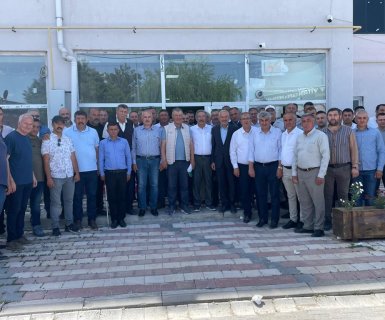Belediye Başkanımız Sayın Mustafa Kenan Sarıtaş, Yozgat Boğazlıyan’da Kayseri Pancar Ekicileri Kooperatifi tarafından düzenlenen mitinge katıldı.