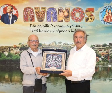 Avanos’ta spora gönül vermiş Sayın Bekir Akbel, Belediye Başkanımız Sayın Mustafa Kenan Sarıtaş’ı ziyaret etti.