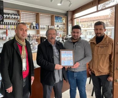 Belediye Başkanımız Mustafa Kenan Sarıtaş, Qupaa Coffee işletmesini ziyaret etti.