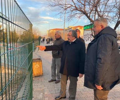 Belediye Başkanımız ekiplerimiz tarafından ilçemiz genelinde gerçekleştirilen çalışmaları yerinde inceledi.