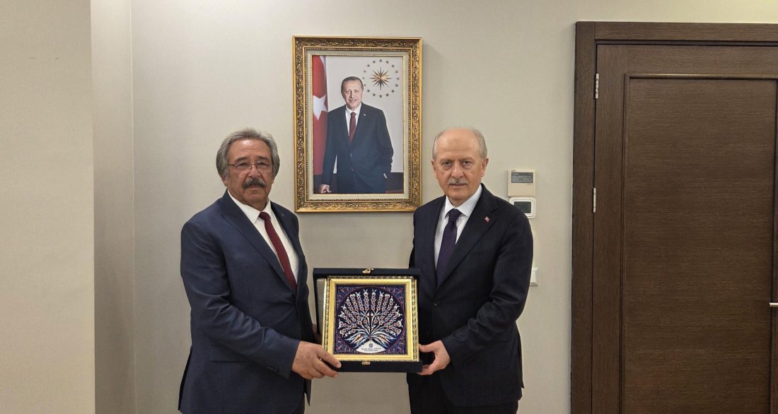 ÇEVRE, ŞEHİRCİLİK VE İKLİM DEĞİŞİKLİĞİ BAKAN YARDIMCISI SAYIN HASAN SUVER’E ZİYARET