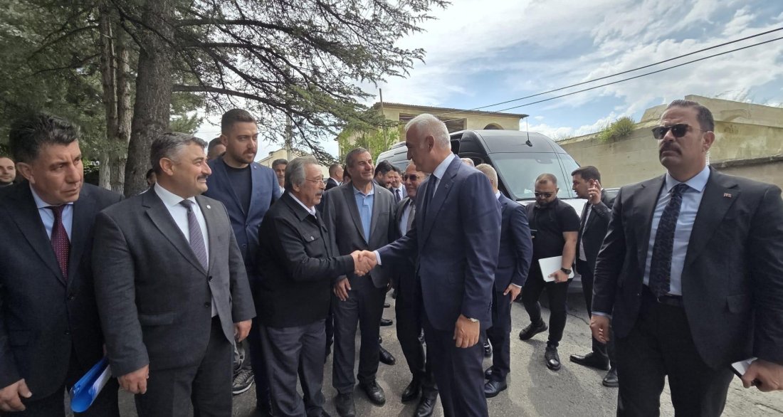 KÜLTÜR VE TURİZM BAKANIMIZ SAYIN MEHMET NURİ ERSOY MUSTAFAPAŞA’DA ZİYARET VE TEMASLARDA BULUNDU