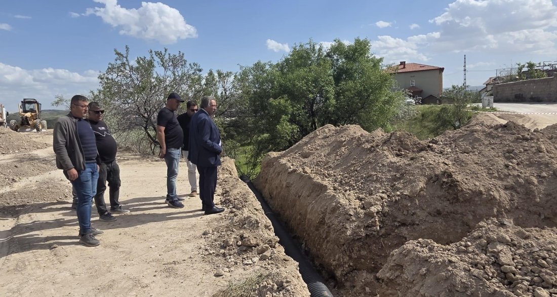 BELEDİYEMİZİN ALTYAPI ÇALIŞMALARI ARALIKSIZ SÜRÜYOR