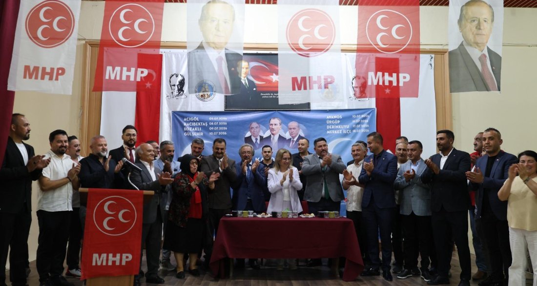 MİLLİYETÇİ HAREKET PARTİSİ AVANOS İLÇE TEŞKİLATI'NIN 14. OLAĞAN KONGRESİ GERÇEKLEŞTİRİLDİ