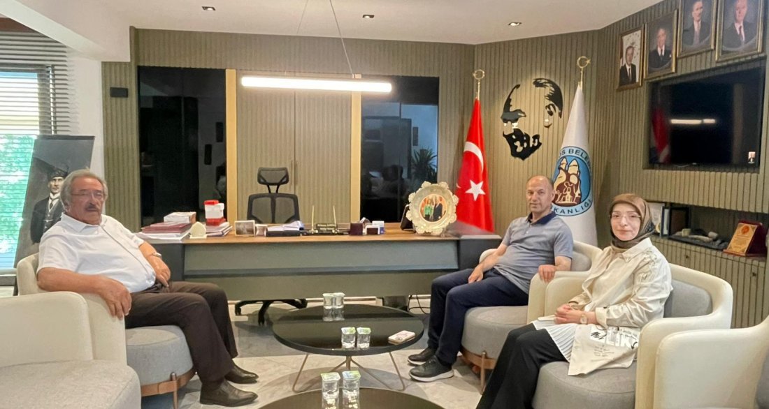 REŞADİYE BELEDİYE BAŞKANI SAYIN ERGÜL ÜNAL'DAN BELEDİYE BAŞKANIMIZA ZİYARET