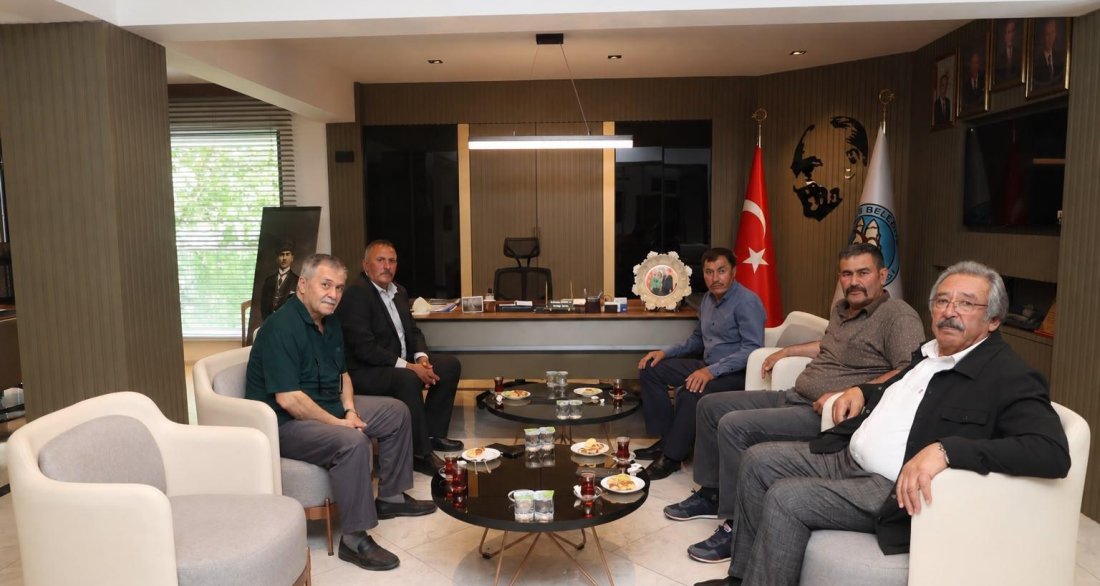 YENİFAKILI BELEDİYE BAŞKANI SAYIN SAYİM DAĞ, BELEDİYE BAŞKANIMIZI ZİYARET ETTİ