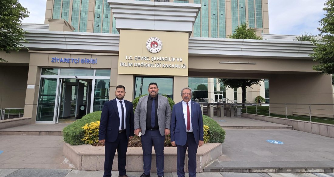 BELEDİYE BAŞKANIMIZ SAYIN MUSTAFA KENAN SARITAŞ ANKARA TEMASLARINI SÜRDÜRÜYOR