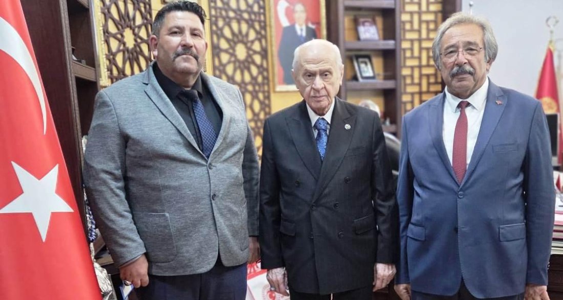 BİLGE LİDERİMİZ SAYIN DR. DEVLET BAHÇELİ BEYEFENDİ’YE ZİYARET