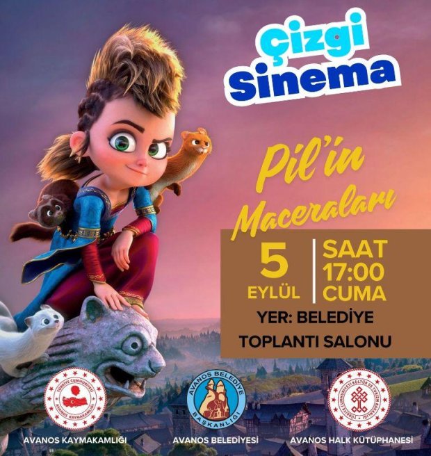 "Pil’in Maceraları" çocuk animasyon filmi, gösterime sunulacaktır.