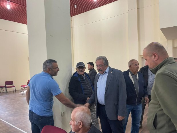 Köybağı Kapalı Sistem Sulama Derneği Toplantısı Gerçekleştirildi