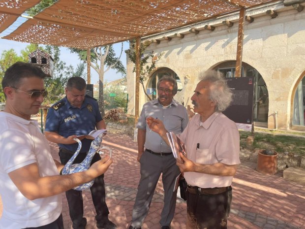 Nevşehir Kültür Yolu Festivali öncesinde, Avanos Kaymakamımız Sayın Osman Bilici ve Belediye Başkanımız Sayın Mustafa Kenan Sarıtaş, festival etkinliklerinin gerçekleştirileceği alanlarda saha incelemelerinde bulundular.