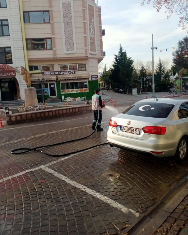 Ramazan Bayramı Öncesi Avanos'un Genelinde Temizlik Çalışması Gerçekleştirildi.