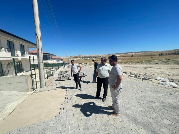 Belediye Başkanımız Sayın Mustafa Kenan Sarıtaş, belediyemize ait iş sahalarında sürdürülen çalışmaları sahada kontrol etti.