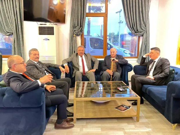 Belediye Başkanımız Mustafa Kenan Sarıtaş, TBMM MHP Grup Başkanvekili, Nevşehir Milletvekili Prof.Dr. Filiz Kılıç ve Avanos Kaymakamı Osman Bilici ile birlikte EkoAvrasya Vakfı mütevelli heyeti üyesi Ömer Önal'ın davetlisi olarak bir dizi temaslarda bulun