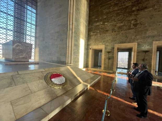 Ata'mızı Ebedi İstiratgahı Anıtkabir'de Ziyaret Ettik
