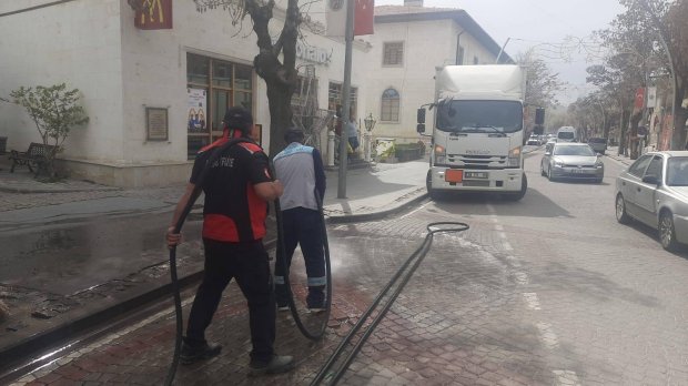 Ramazan Bayramı Öncesi Avanos'un Genelinde Temizlik Çalışması Gerçekleştirildi.