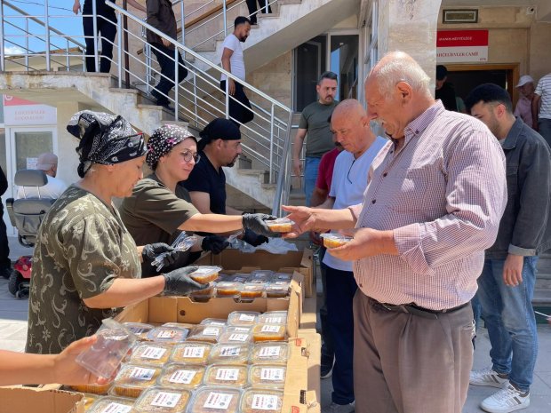 MUHARREM AYI DOLAYISIYLA AŞURE İKRAMI GERÇEKLEŞTİRİLDİ