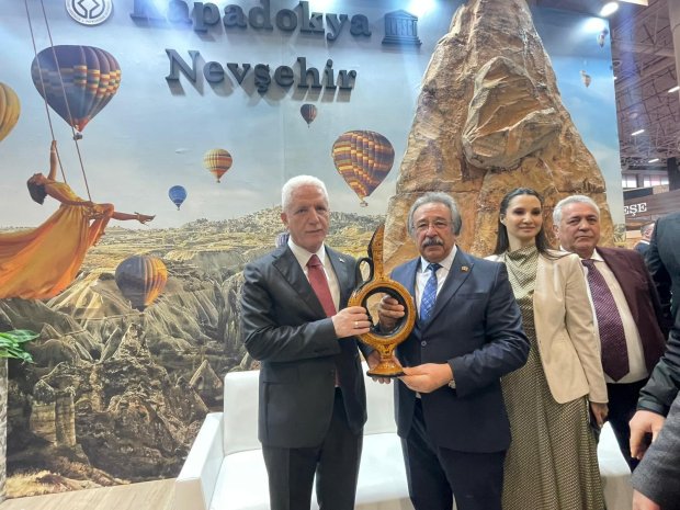 EMITT Turizm Fuarı’nda Avanos Standına Yoğun İlgi