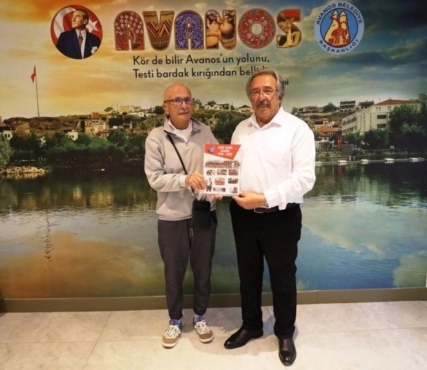 Avanos’ta spora gönül vermiş Sayın Bekir Akbel, Belediye Başkanımız Sayın Mustafa Kenan Sarıtaş’ı ziyaret etti.