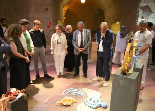 Nevşehir Hacı Bektaş Veli Üniversitesi Güzel Sanatlar Fakültesinin Mezuniyet Sergisi Açılışı Yapıldı