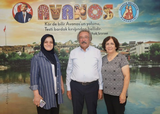 MHP Kadın Kolları Heyeti Belediye Başkanımızı Makamında Ziyaret Etti