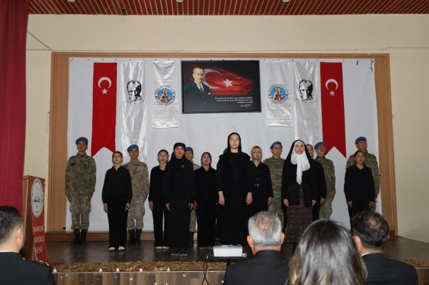 Belediyemiz toplantı salonunda, 10 Kasım Atatürk’ü Anma Günü dolayısıyla anma programı düzenlendi.