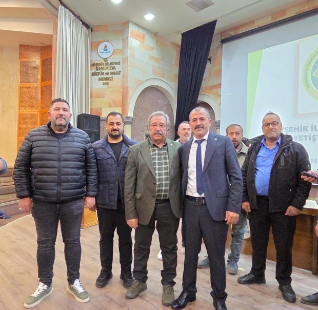 Belediye Başkanımız Sayın Mustafa Kenan Sarıtaş, Nevşehir İli Damızlık Koyun Keçi Yetiştiricileri Birliği Olağan Genel Kurul Toplantısı’na katıldı.