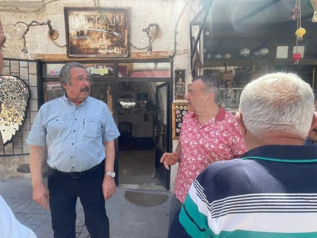 Belediye Başkanımız Sn Mustafa Kenan Sarıtaş, Esnaflarımızı Ziyaret Etti