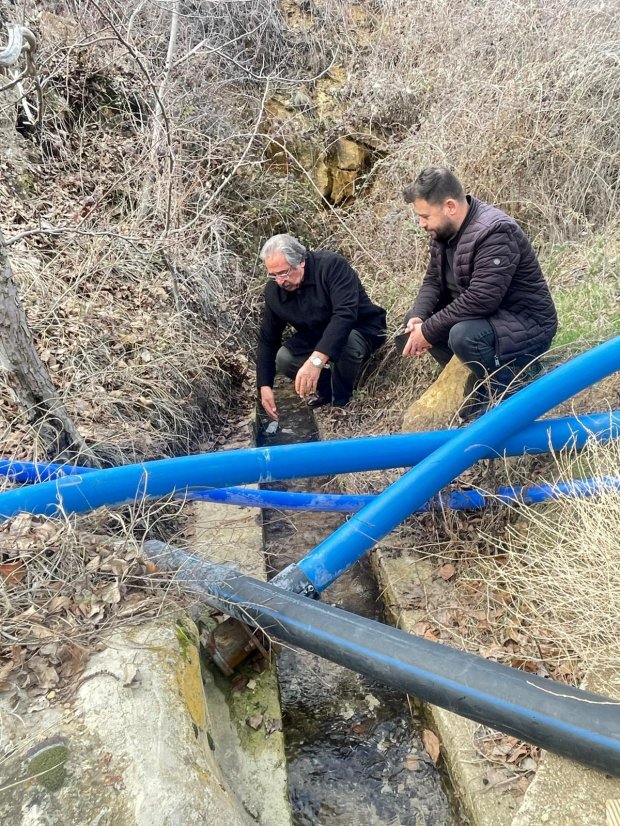 KÖYBAĞI’NDA ESKİ GÖZDEN SU ÇIKTI