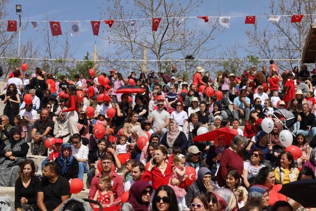 23 Nisan Ulusal Egemenlik ve Çocuk Bayramı Avanos’ta Coşkuyla Kutlandı