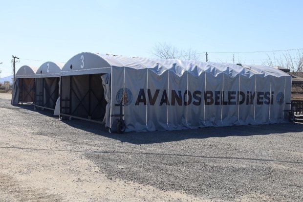 Cenaze hizmetlerinde kullanılmak üzere 3. yeni taziye çadırımız hizmete girdi.