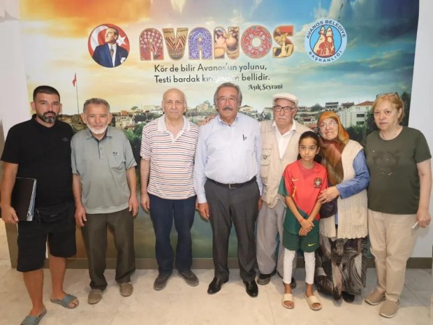 Körükçü ve Lök ailelerinden Abdullah Körükçü ile Ali ve Nuh Lök aileleri, Belediye Başkanımızı ziyaret ettiler