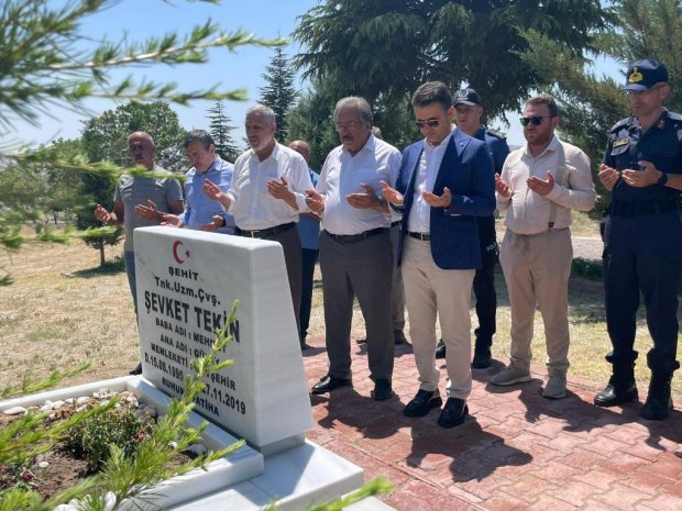 15 Temmuz Demokrasi ve Millî Birlik Günü dolayısıyla ilçemizde şehitlik ziyareti gerçekleştirildi.