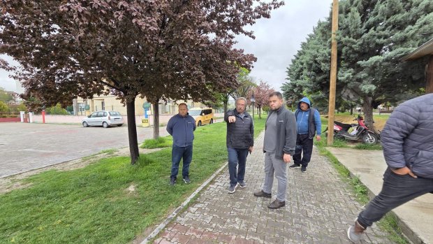 BELEDİYE BAŞKANIMIZ HAFTA SONU ÇALIŞMALARI SAHADA İNCELEDİ