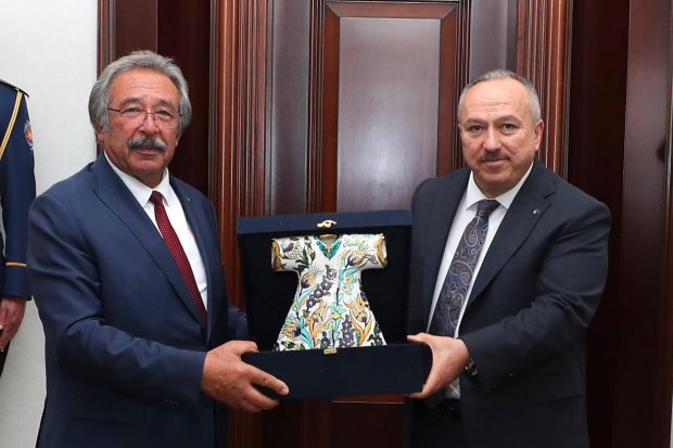 EMNİYET GENEL MÜDÜRÜ SAYIN ALİ FİDAN’A ZİYARET