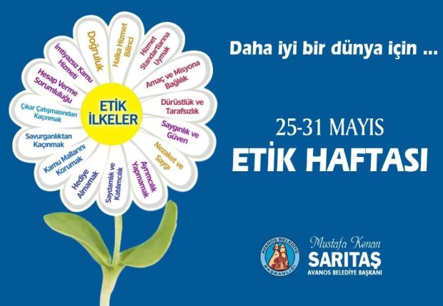 25 Mayıs Etik Günü ve Haftası