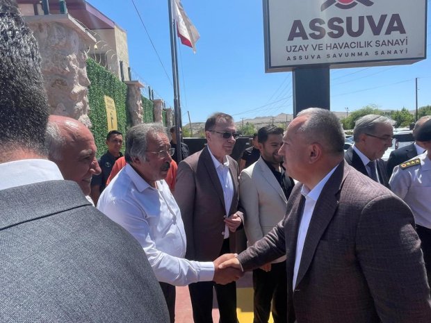 Assuva Uzay ve Havacılık Savunma Sanayinin açılış töreni gerçekleştirildi.