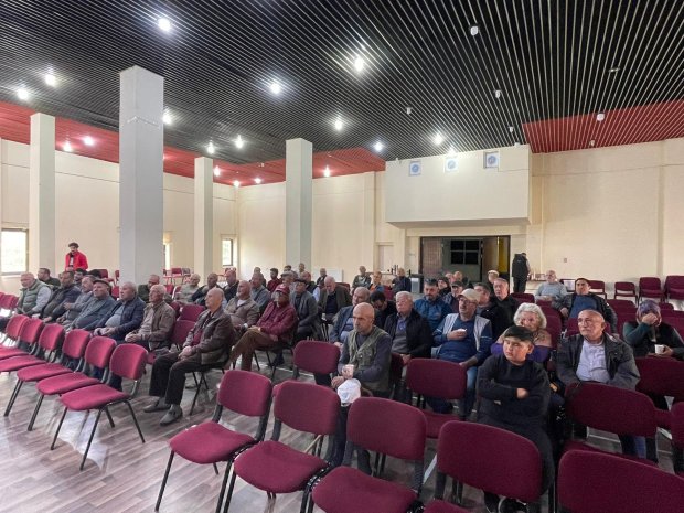 Köybağı Kapalı Sistem Sulama Derneği Toplantısı Gerçekleştirildi