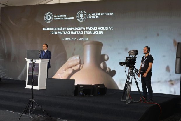 Cumhurbaşkanımız Sayın Recep Tayyip Erdoğan'ın eşi Sayın Emine Erdoğan Hanımefendi ilimize gelerek "Anadoludakiler Kapadokya Pazarı Açılışı ve Türk Mutfağı Haftası Etkinlikleri"ne katıldı.