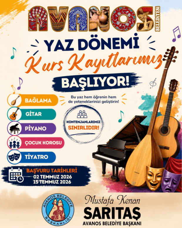 YAZ DÖNEMİ KURS KAYITLARI BAŞLIYOR!