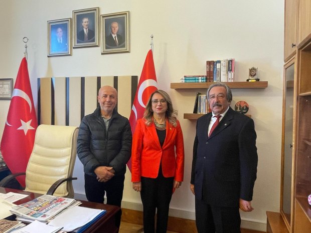 Belediye Başkanımız Sn. Mustafa Kenan Sarıtaş, TBMM MHP Grup Başkanvekili ve Nevşehir Milletvekilimiz Sn. Prof. Dr. Filiz Kılıç hanımefendiyi, TBMM’deki odalarında ziyaret etti.