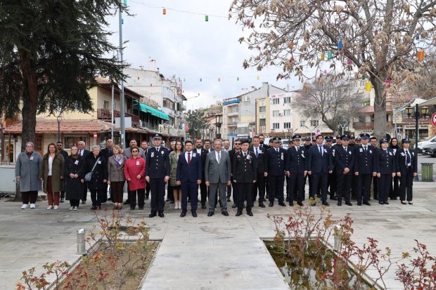 Avanos’ta, Türk Polis Teşkilatı’nın kuruluşunun 181. yıl dönümü ve Polis Haftası dolayısıyla tören düzenlendi.